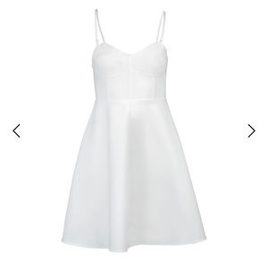 White Bustier Dress (XL)